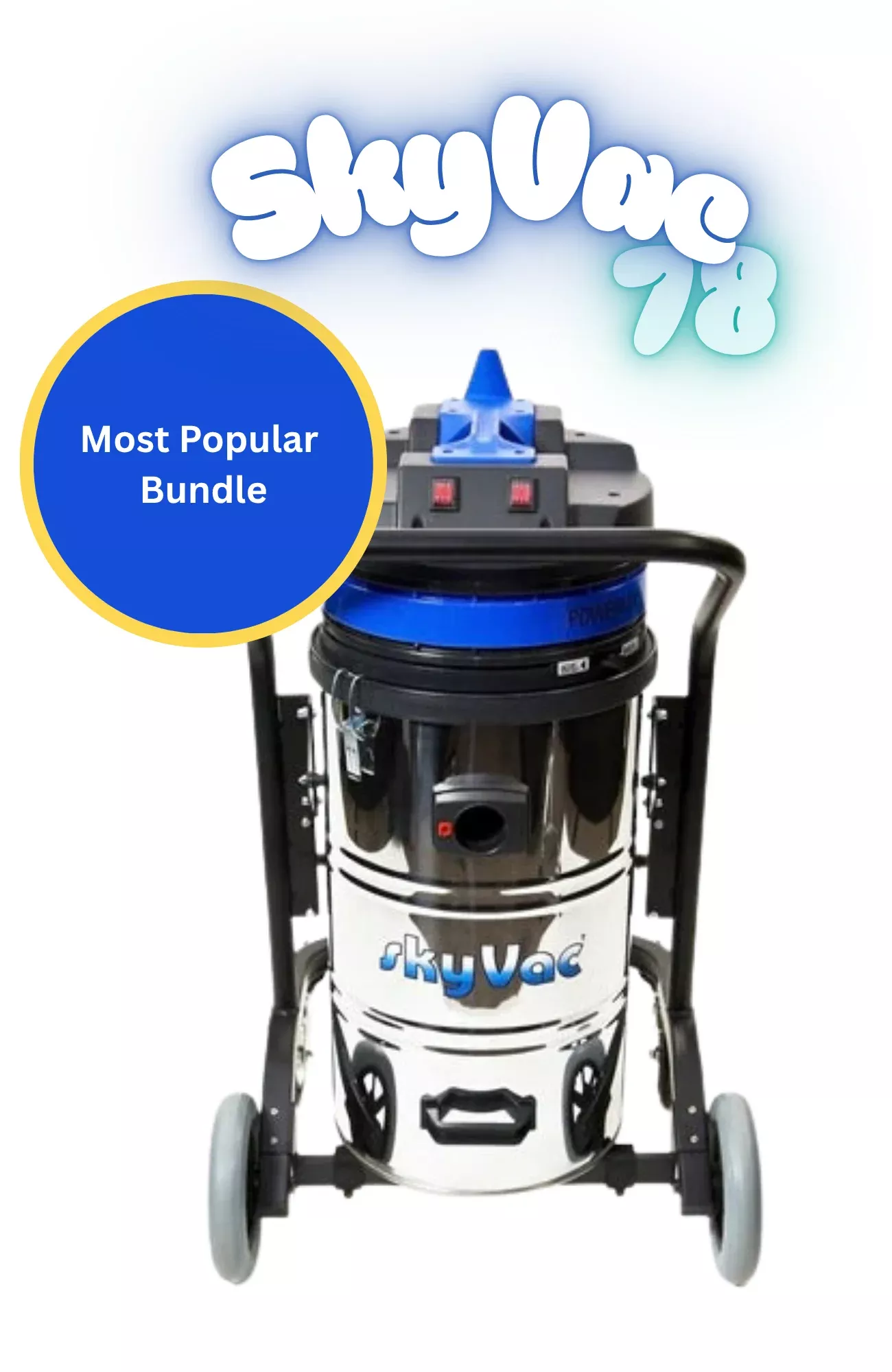 SkyVac 78 High Dusting Vac Most Popular Bundle