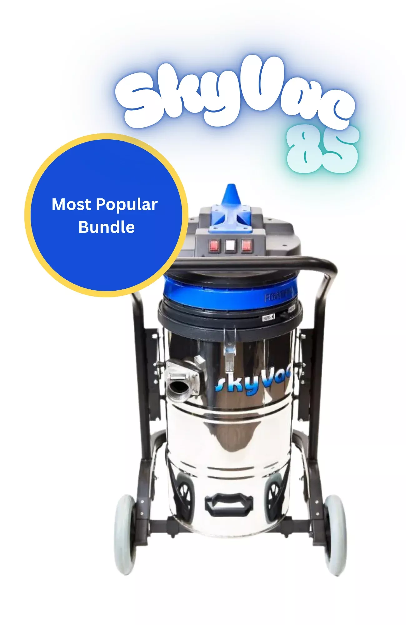 SkyVac 85 Gutter Vac Most Popular Bundle