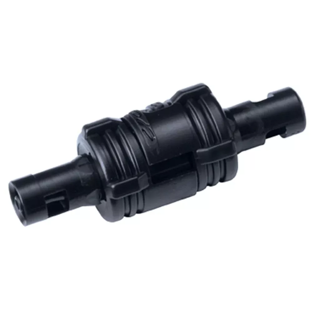 SMC01MBLK Non-Valved Inline Coupling Set 1/16 Hose Barb