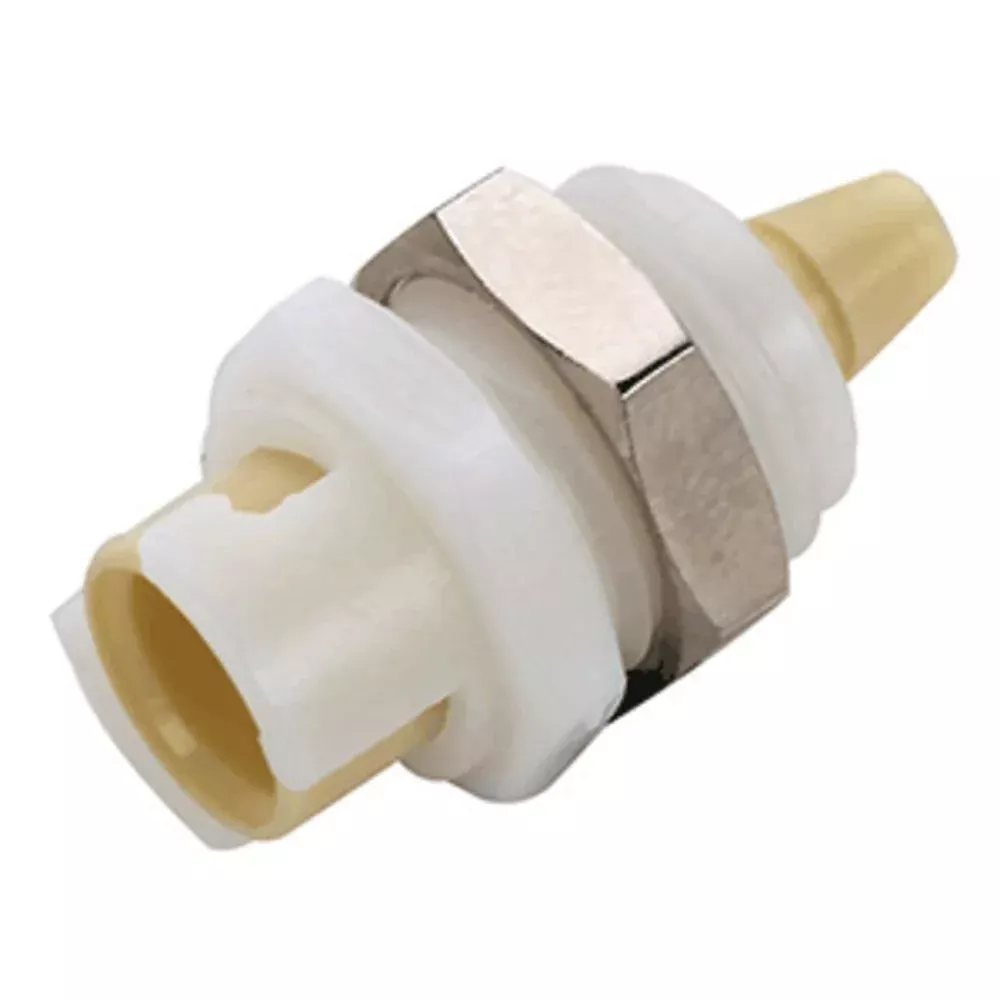 SMFPM0212 Non-Valved Panel Mount Hose Barb Coupling Body 1/8 Hose Barb