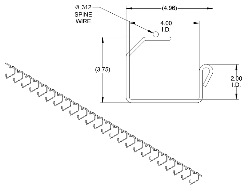 Snake Tray Bendable Cable Tray - 201 Series