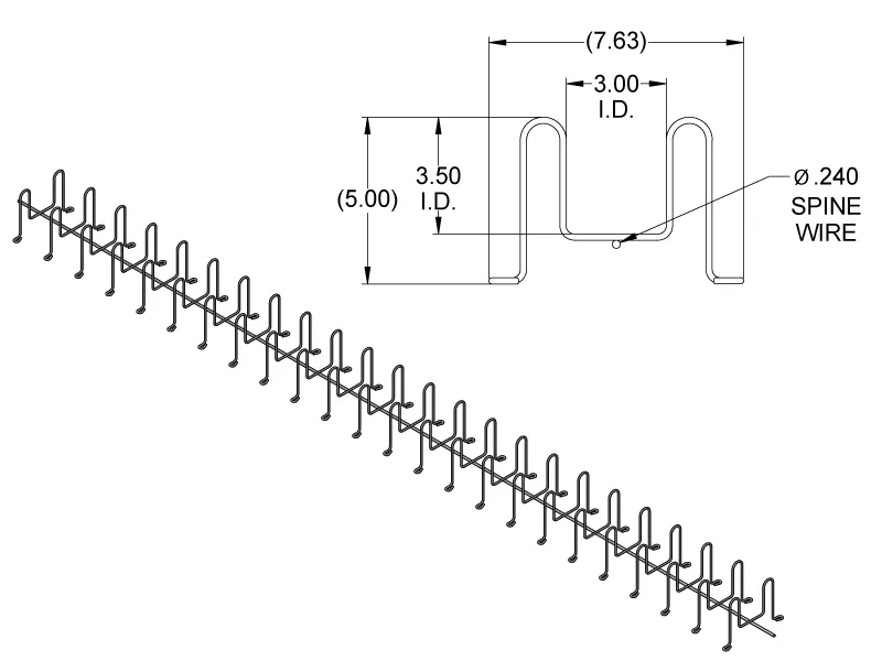 Snake Tray Cable Trays - 101 Series
