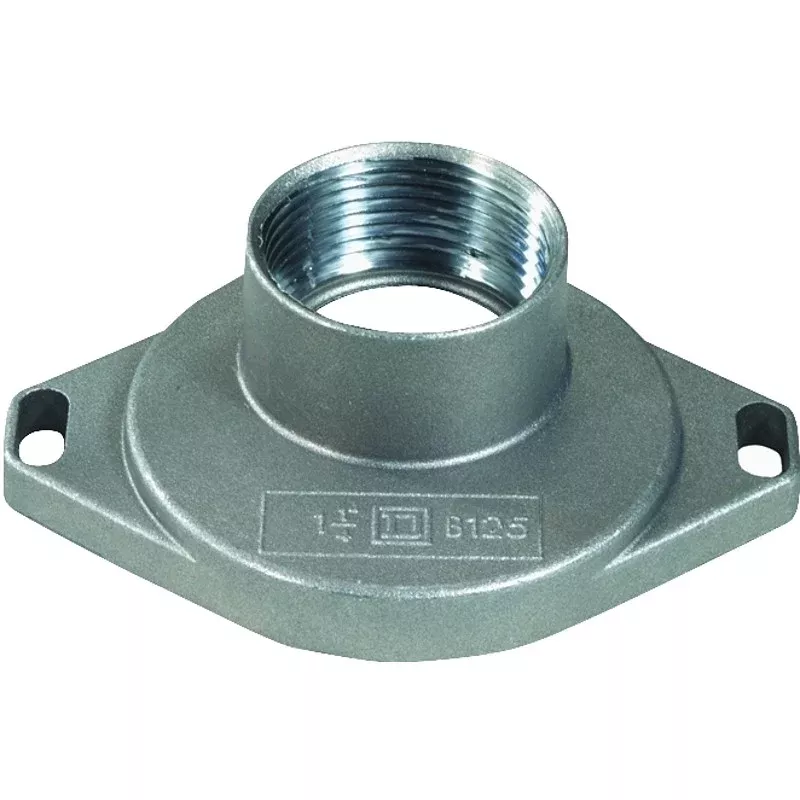 Square D B125 Conduit Hub, 1-1/4 in, Aluminum