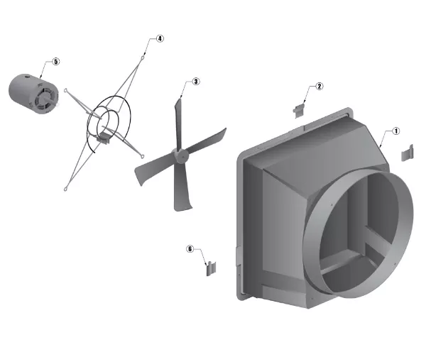 Stainless Steel Shutter Clip - Right Side