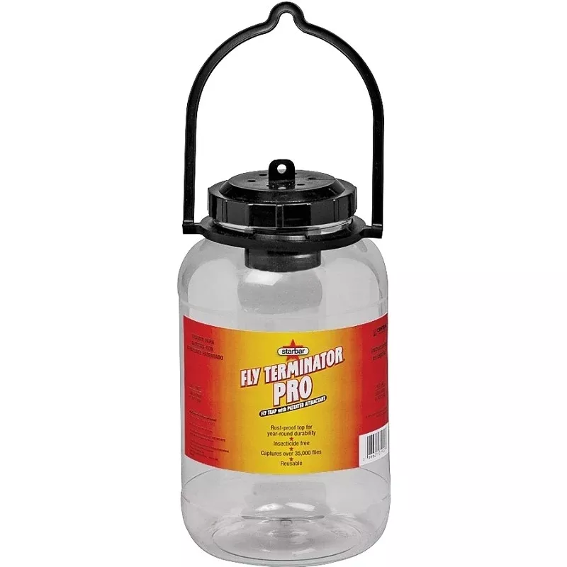 Starbar Fly Terminator 100520212 Fly Trap, Solid, Fish, 1 gal