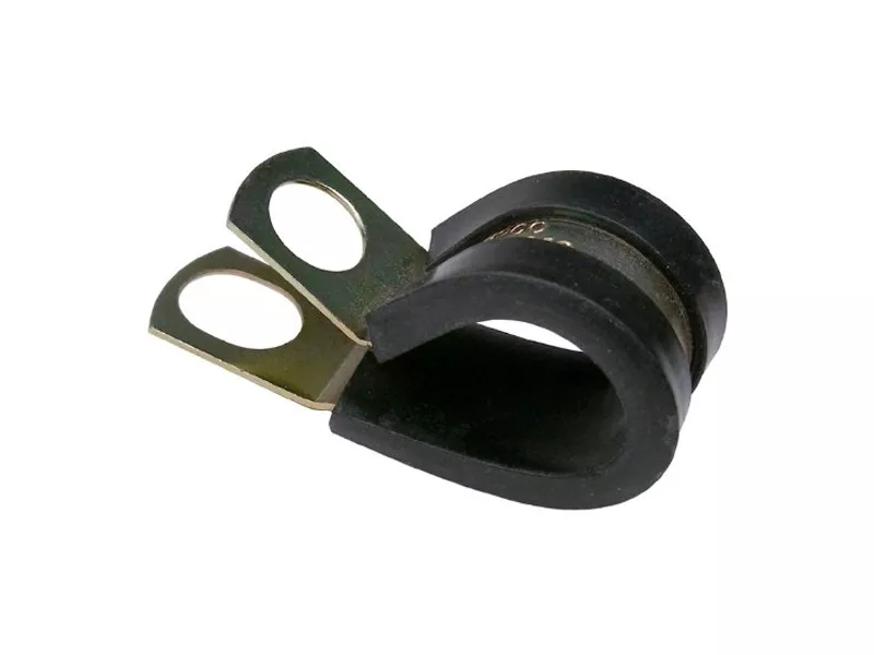 Steel Cable Clamps - Zinc Plated & Rubber Insulated