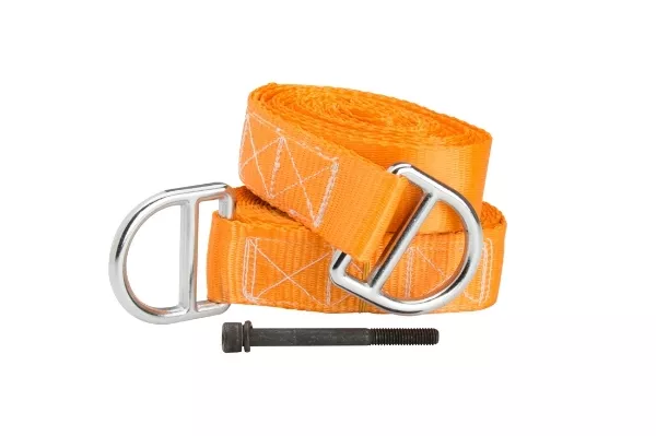 Strap Kit (Pair) with Bolt for 5000lb Winch Cable Free