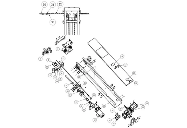 Swivel 3/8" Eye/Jaw Galv for Chain Kit