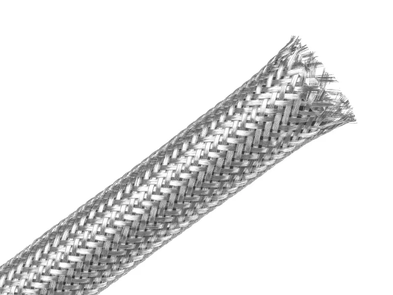 Techflex Flexo Silver Plated Braided Cable Sleeving