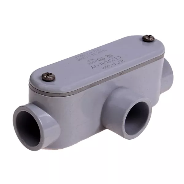 Tee Fittings w/ Access Conduit PVC