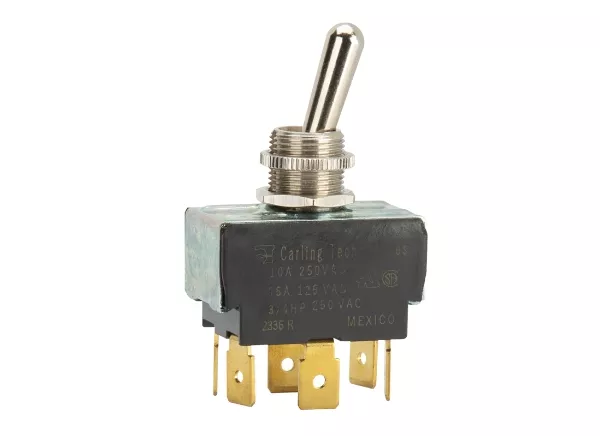 Toggle Switch DPDT 10 Amp 250 Volt