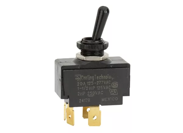 Toggle Switch DPST 20 Amp 250V 1.5 HP