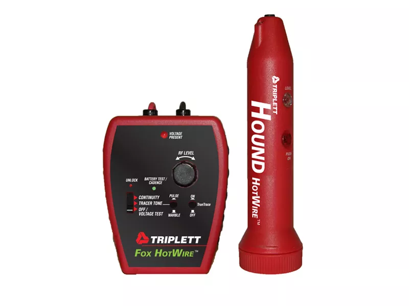 Triplett Fox and Hound HotWire Live Wire Toner Probe Kit - 3388