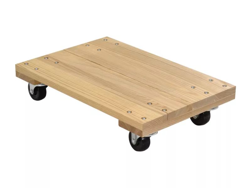 Vestil Solid Deck Hardwood Dollies