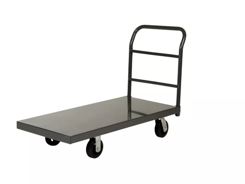 Vestil Steel Platform Trucks - Smooth and Treadplate
