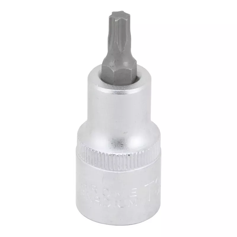 Vulcan 3505012114 Fractional Star Bit Socket, T30 Tip, Chrome