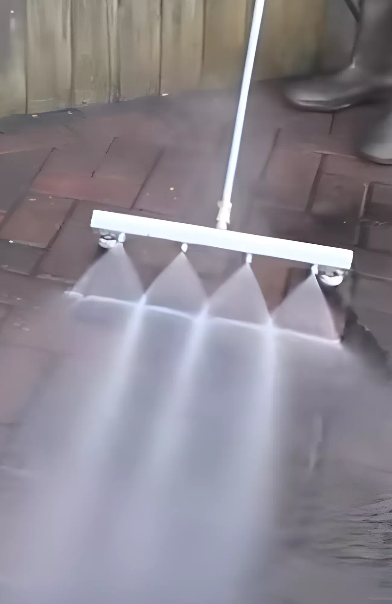 Water Broom Head: 4 Nozzles