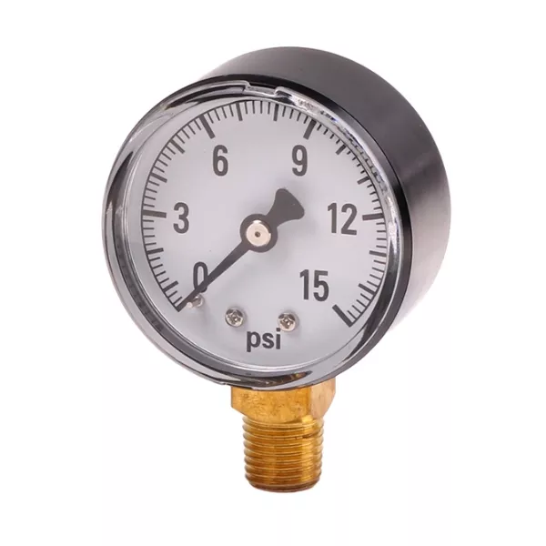Water Pressure Gauge 0-15 PSI