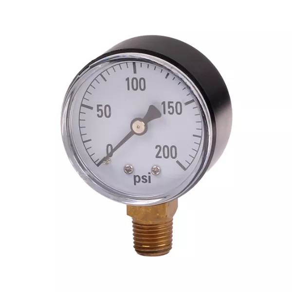 Water Pressure Gauge 0-200 PSI