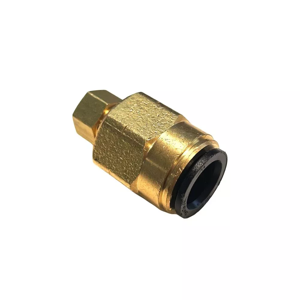 Watts AquaLock/SeaTech - Compression connector (brass) - 15mm x 3/8" nut