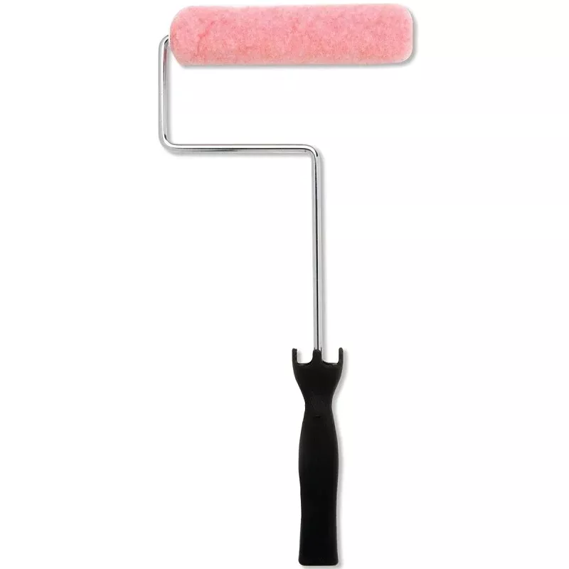 Whizz 44246 Mini Roller, 1/2 in Nap, Polyester Cover, Plastic Handle, Whizz Roller System Mini Roller Handle