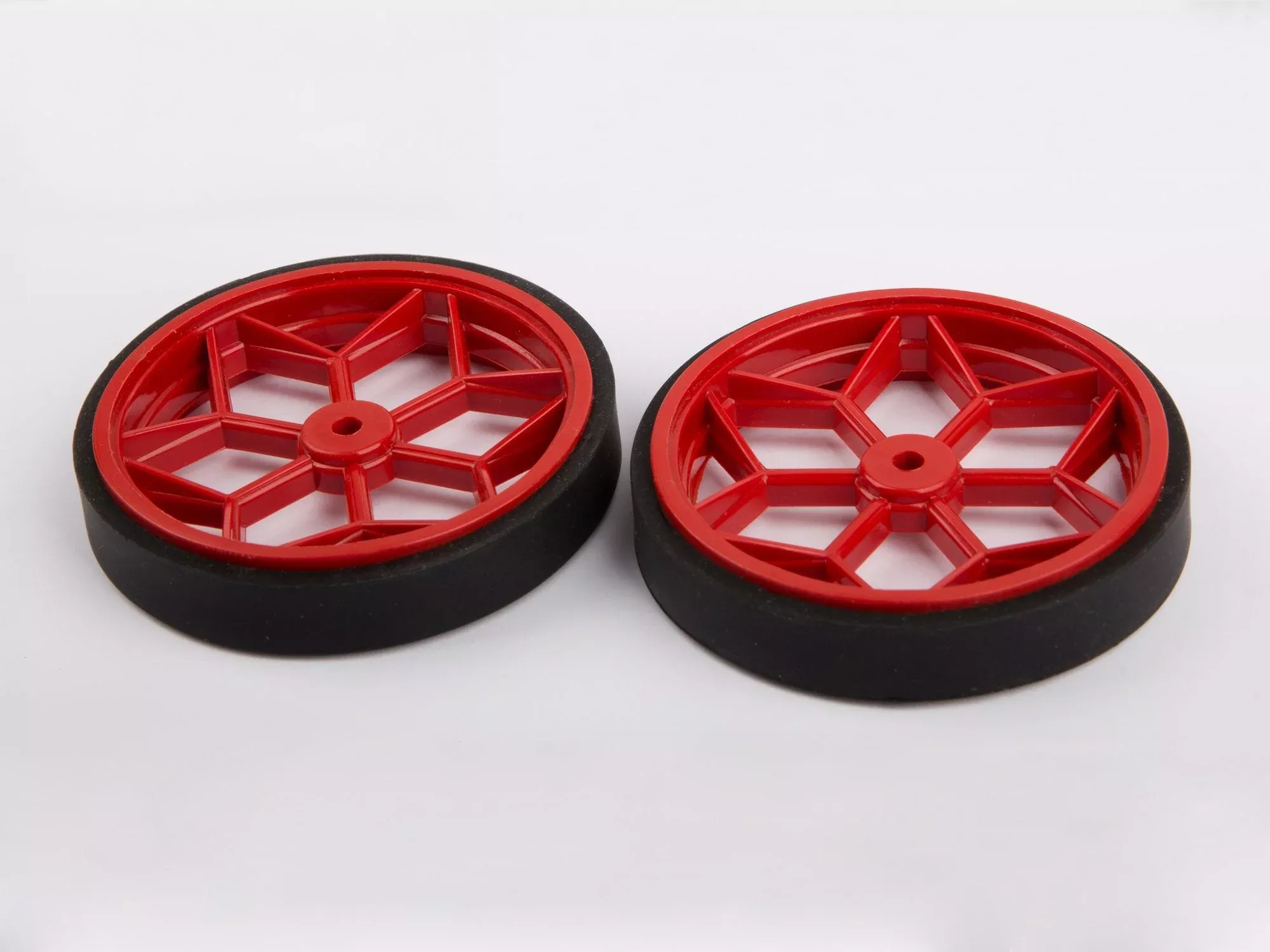 Wilesco 01300 Wheels (2 pieces), front, 75 mm diameter for Wilesco D310