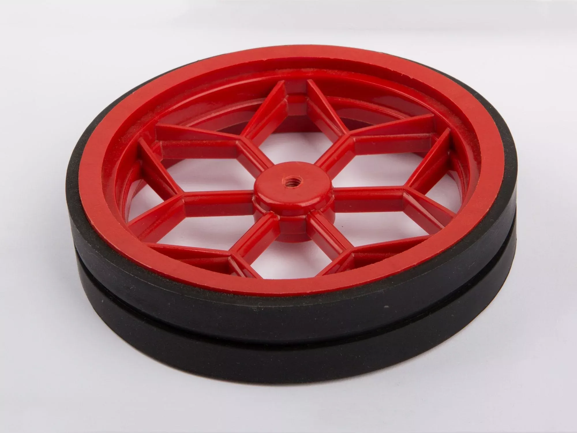 Wilesco 01301 Wheel, rear, left (drive) 105 mm diameter for Wilesco D310
