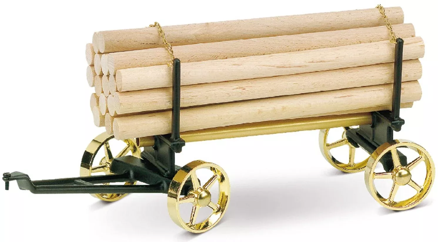Wilesco A 426 Lumber Wagon Black-Brass