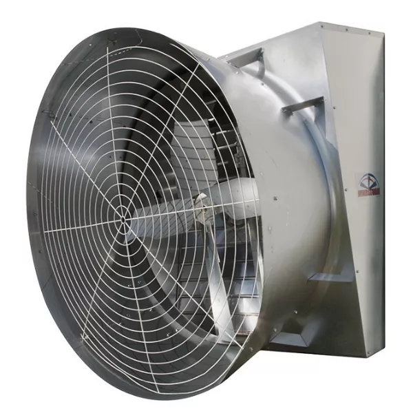 Windstorm™ 54" Galvanized Slant Wall Fan
