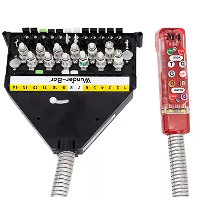 Wunder-Bar Mark 4 Bargun, 12 Button, 36" Hose, Red | M412640RSF3